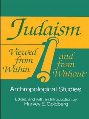 cover image of Judaism Viewed from Within and from Without